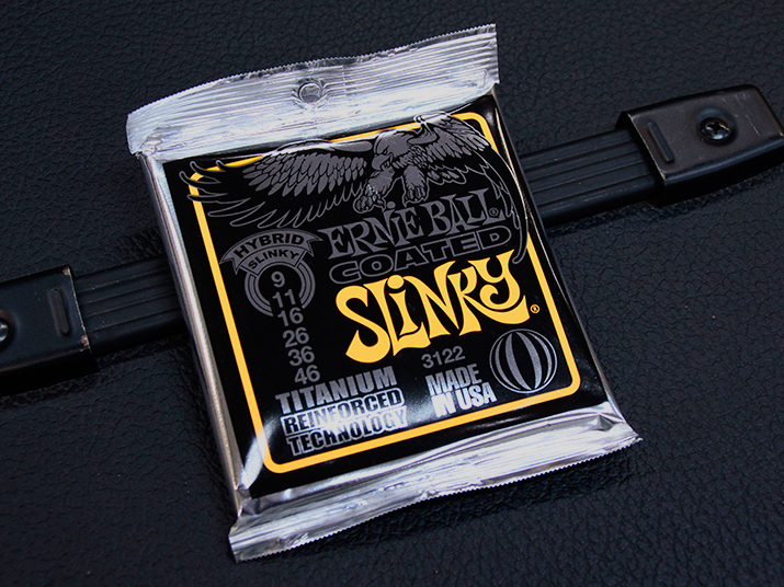 ERNIE BALL 10-46 COATED HYBRID  SLINKY Titanium Reinforced #3122 1