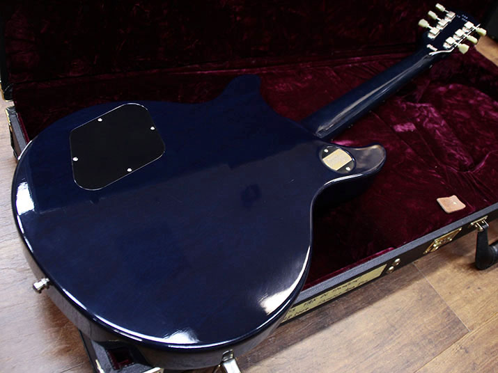 Gibson Custom Shop TAK DC Standard Flametop Aqua Blue 5