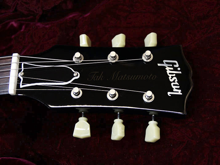Gibson Custom Shop TAK DC Standard Flametop Aqua Blue 6