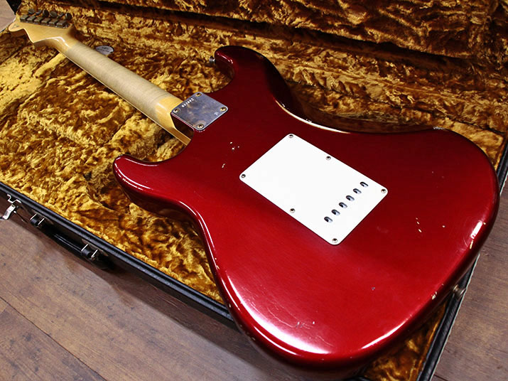 Fender Custom Shop Master Built 65 Stratocaster Relic Dennis Galuszka Candy Apple Red 3