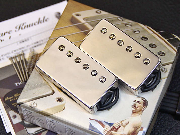 Bare Knuckle Pickups Stormy Monday Nickel Covered Set 1