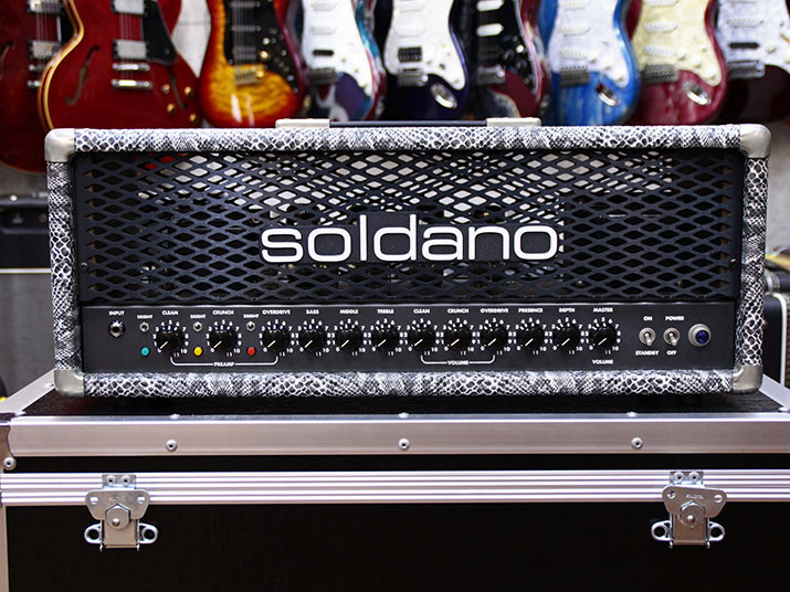 Soldano DECATONE 100W 3Channel Head Snake Skin 1