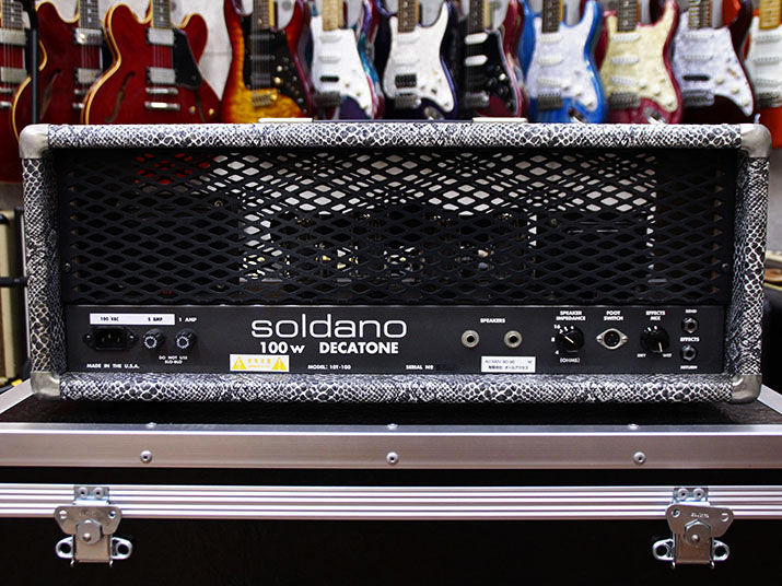 Soldano DECATONE 100W 3Channel Head Snake Skin 4