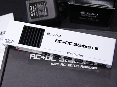 Custom Audio Japan AC/DC Station III with AC-12/05 Adapter