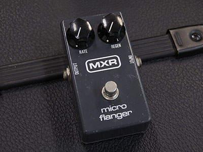 MXR micro Flanger 80's with DC Jack