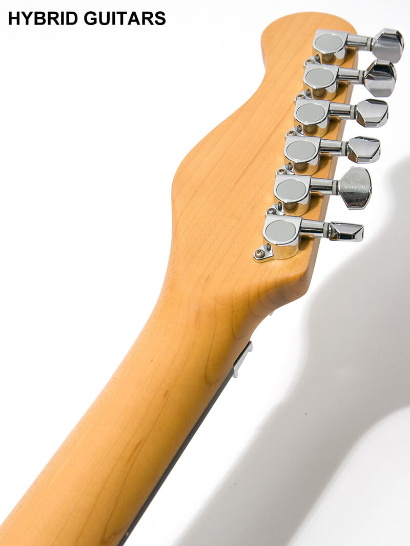 Y-man Guitar Workshop Dinky Stratocaster Typle Zebrawood 6