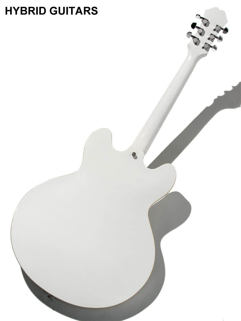 Epiphone Japan Limited Edition Casino Snow White with Blue Label 2