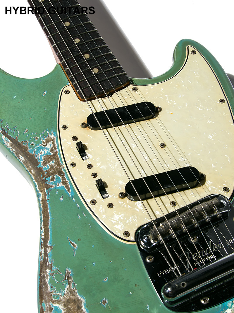 Fender USA Mustang Daphne Blue 1965 11