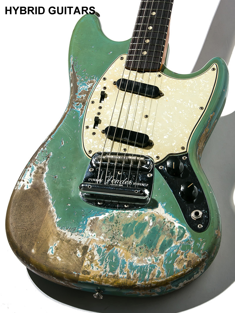 Fender USA Mustang Daphne Blue 1965 3