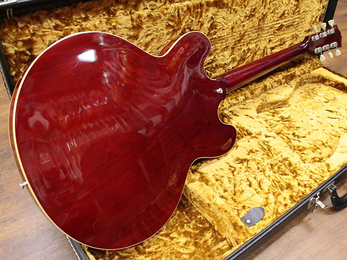 Gibson Custom Shop ES-335 Block Inlay Cherry 60's Neck Profile 3