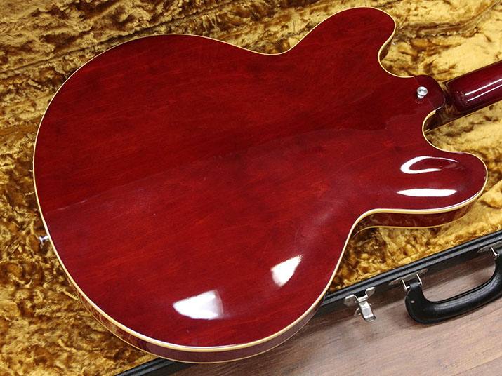 Gibson Custom Shop ES-335 Block Inlay Cherry 60's Neck Profile 4