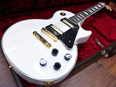 Gibson Custom Shop Les Paul Custom White