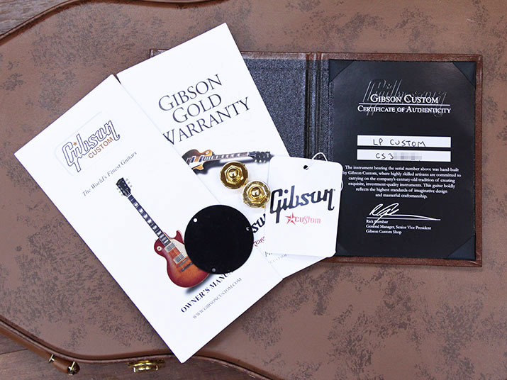 Gibson Custom Shop Les Paul Custom White 8