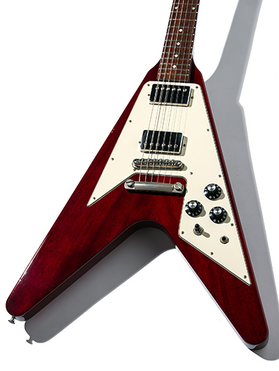 Orville by Gibson Flying V Heritage Cherry