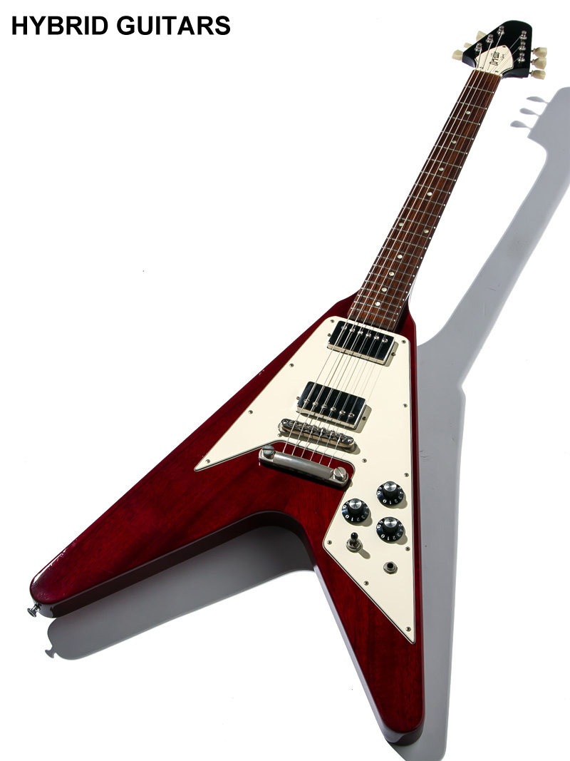 Orville by Gibson Flying V Heritage Cherry 1