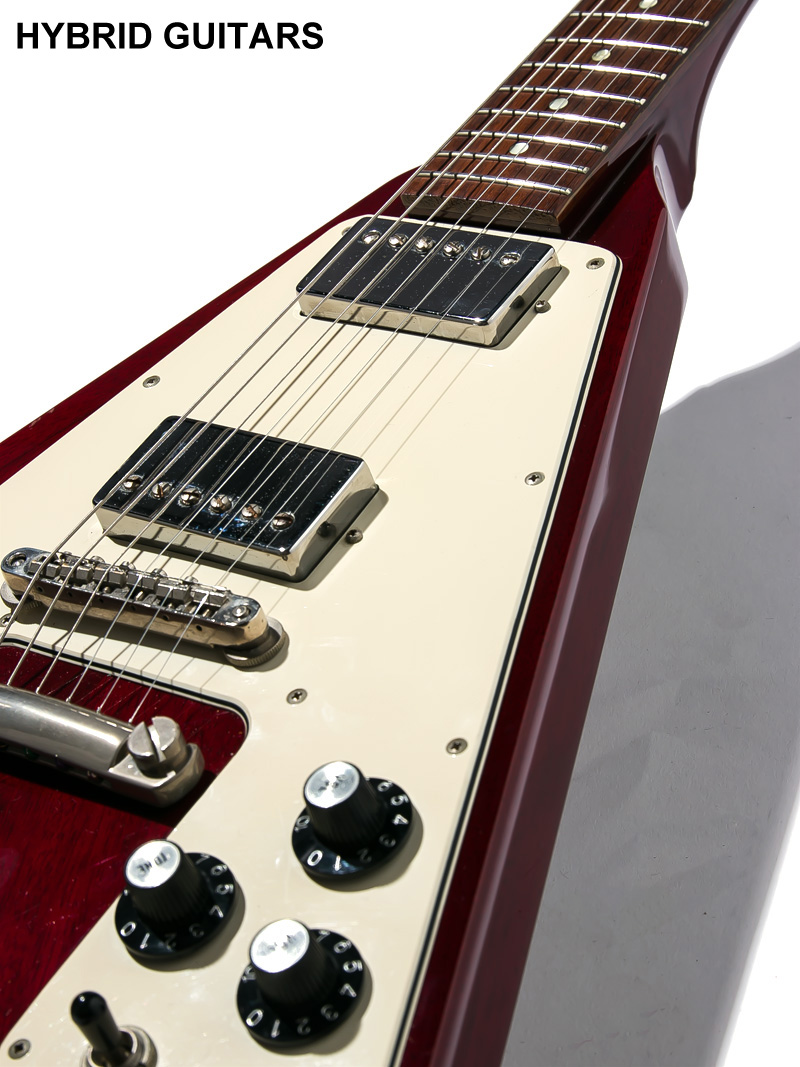 Orville by Gibson Flying V Heritage Cherry 9