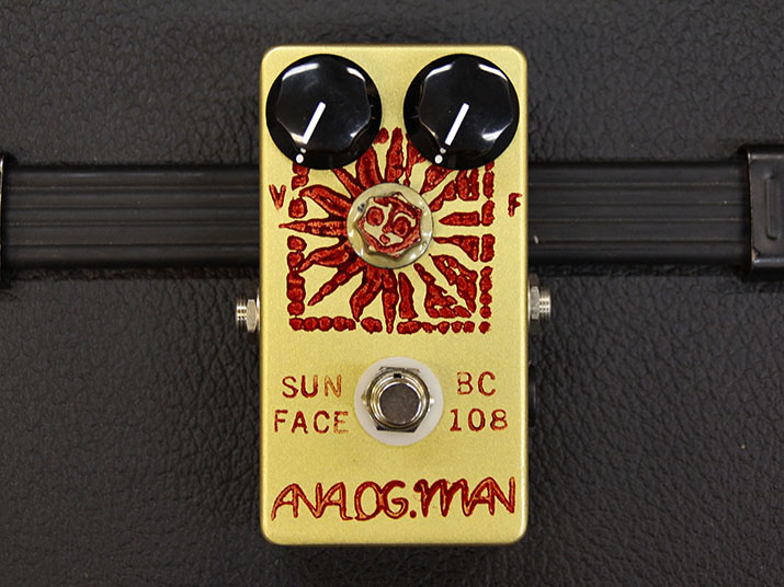 Analogman Sunface Vintage BC-108 with Sun Dial & DC Jack 1