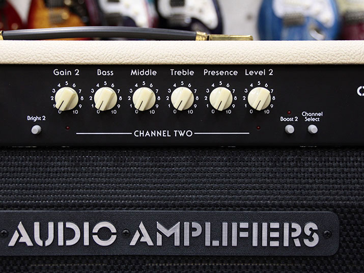 Custom Audio Amplifiers OD100SH Blonde Tolex 3