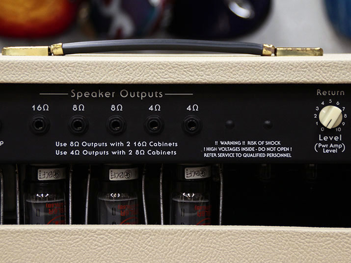 Custom Audio Amplifiers OD100SH Blonde Tolex 6