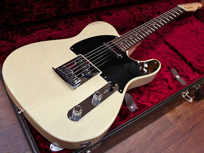 Fender Custom Shop Custom Deluxe Telecaster Blonde Birdseye Maple Neck 1