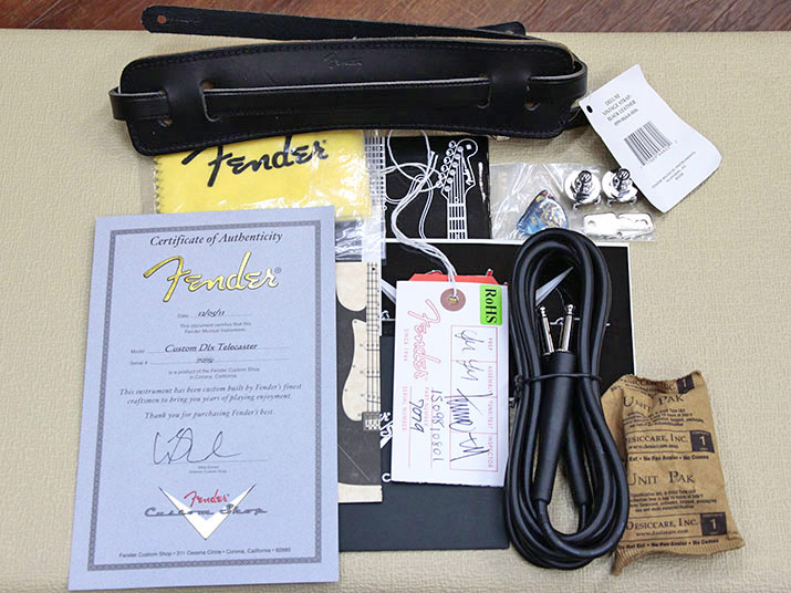 Fender Custom Shop Custom Deluxe Telecaster Blonde Birdseye Maple Neck 8