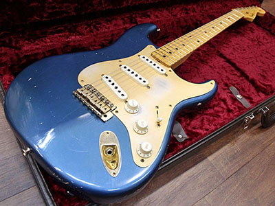 Fender Custom Shop 1956 Stratocaster Relic Lake Placid Blue