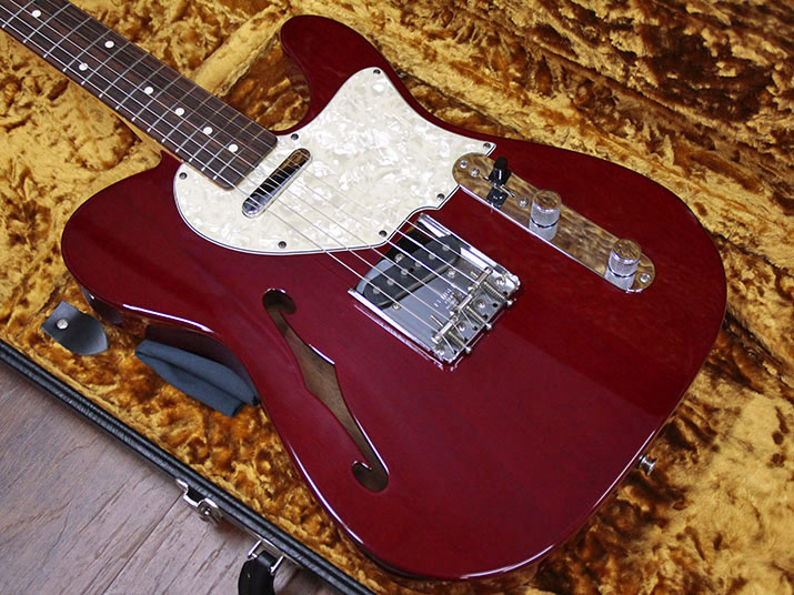 Fender Custom Shop Mahogany Thinline Telecaster 中古｜ギター買取の東京新宿ハイブリッドギターズ
