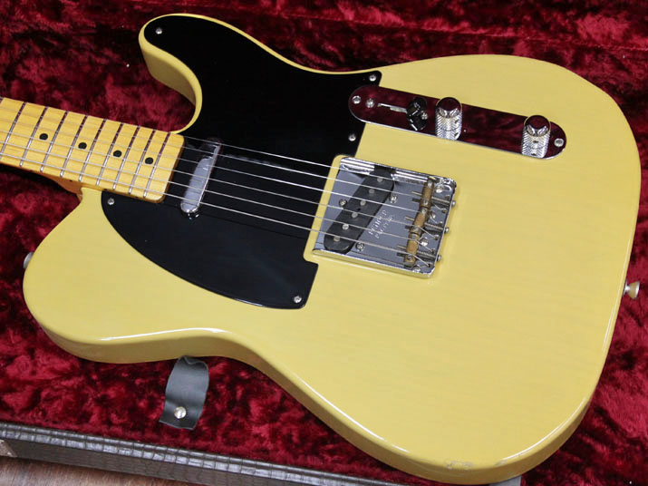 Freedom Custom Guitar Research S.O.TE 50's M1P LwAsh1P BSB 50's Telecaster Type Butterscotch Blonde  2