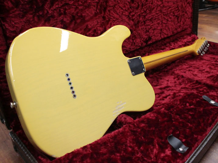 Freedom Custom Guitar Research S.O.TE 50's M1P LwAsh1P BSB 50's Telecaster Type Butterscotch Blonde  3
