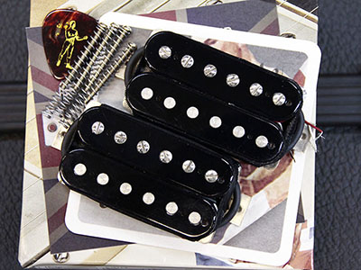 Bare Knuckle Pickups The Mule Set Open Black