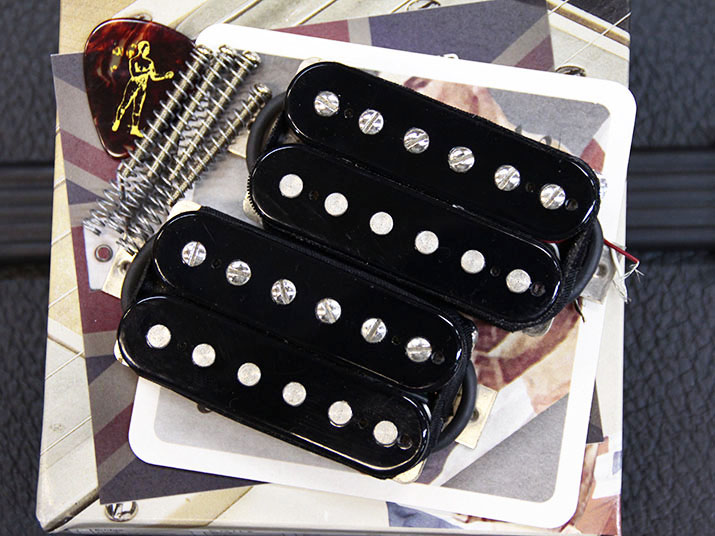 Bare Knuckle Pickups The Mule Set Open Black 1