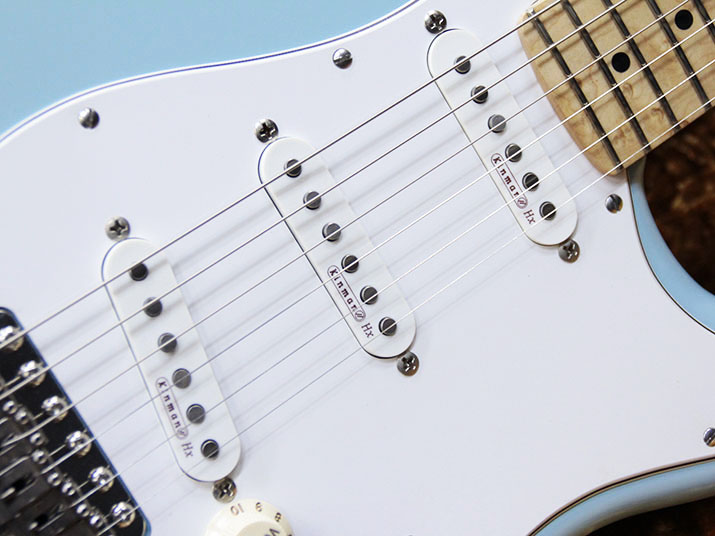 No Brand Custom Stratocaster Fender Licensed Birdseye Neck  3