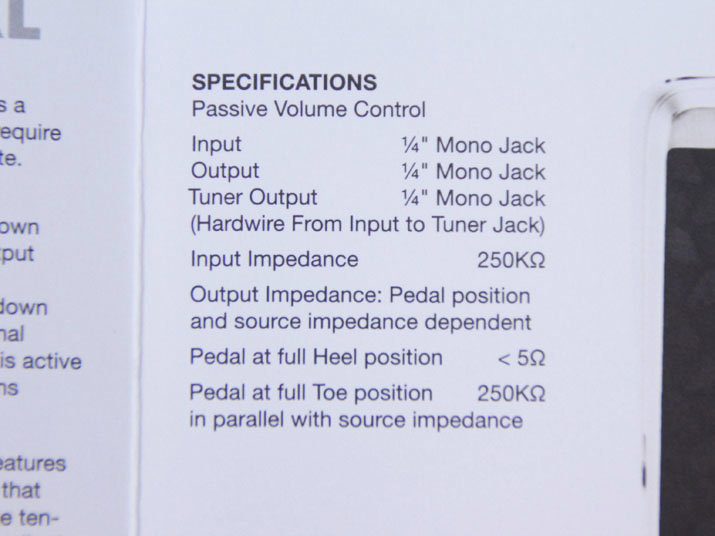 Jim Dunlop DVP-1 Volume Pedal 4