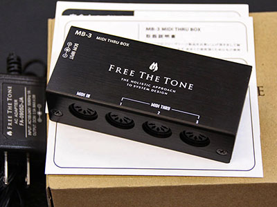 Free The Tone MIDI THRU BOX MB-3