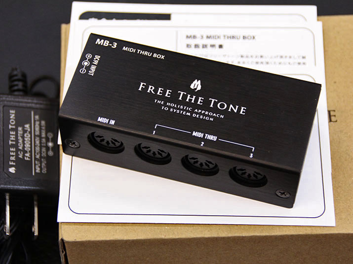 Free The Tone MIDI THRU BOX MB-3 1