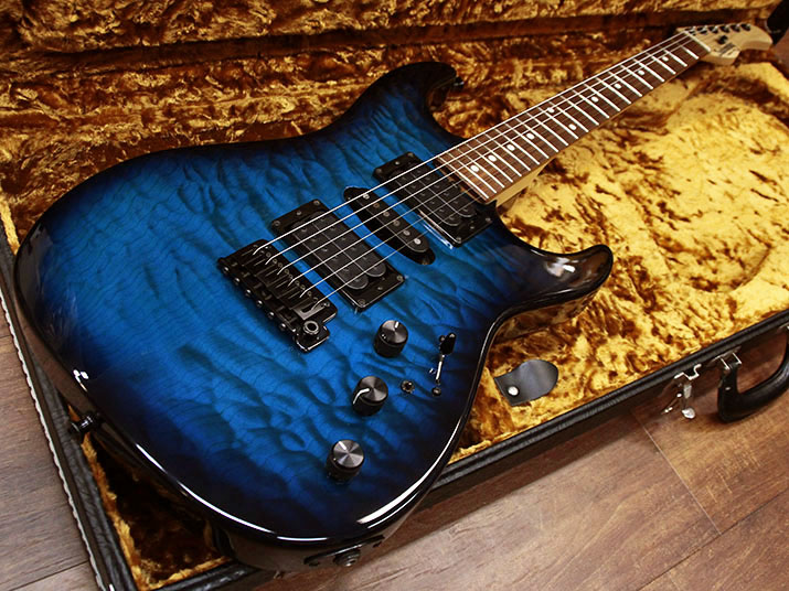 Sadowsky TYO Modern Edge Strat Bora Blue Burst 1