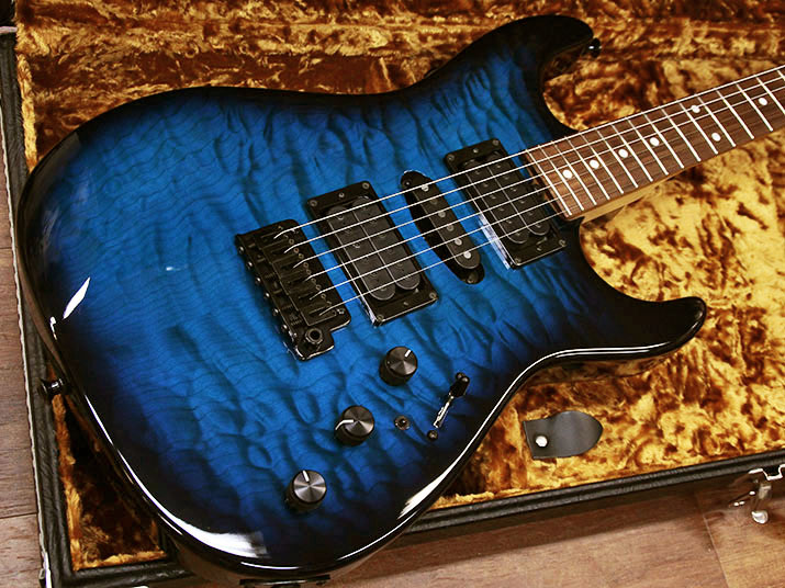 Sadowsky TYO Modern Edge Strat Bora Blue Burst 中古｜ギター