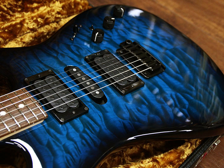 Sadowsky TYO Modern Edge Strat Bora Blue Burst 3