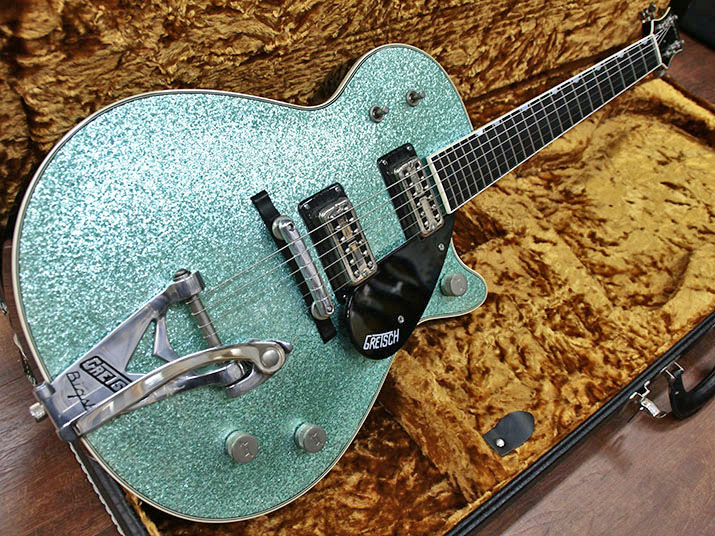 Gretsch C/S Master Built G6128CS-1959 Turquoise Sparkle Built by Steve Stern 1