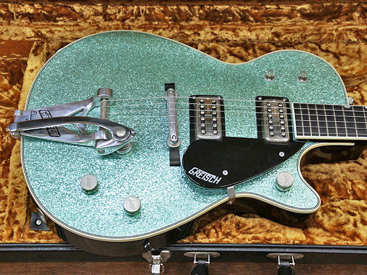 Gretsch C/S Master Built G6128CS-1959 Turquoise Sparkle Built by Steve Stern 2