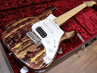 James Tyler Studio Elite HD Purple Shmear Gloss Birdseye Maple Neck