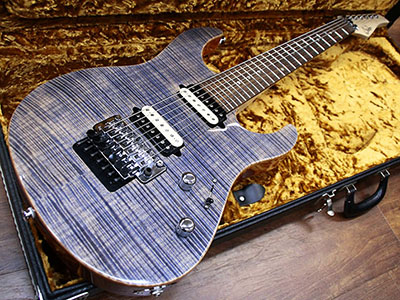 Suhr Modern 7 String Trans Blue Denim Slate ( Custom Line )