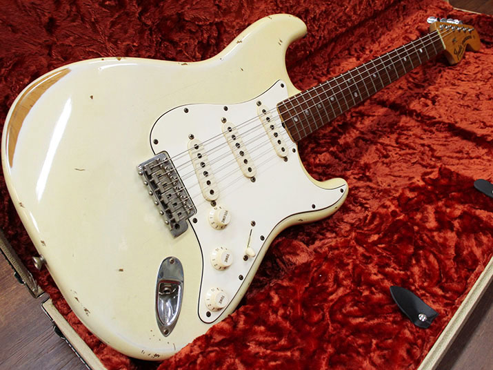 Fender Custom Shop 1969 Stratocaster Relic Olympic White 1