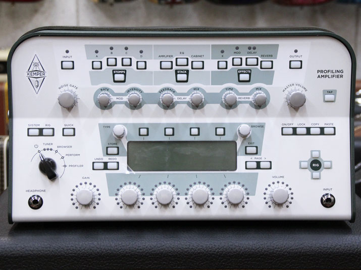 Kemper Profiling Amplifier HEAD White Panel 1