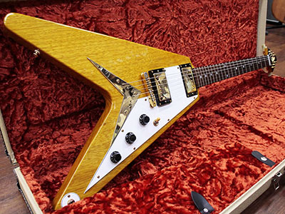 momose MFV-K1 LTD/NJ Flying V Korina 1P Body
