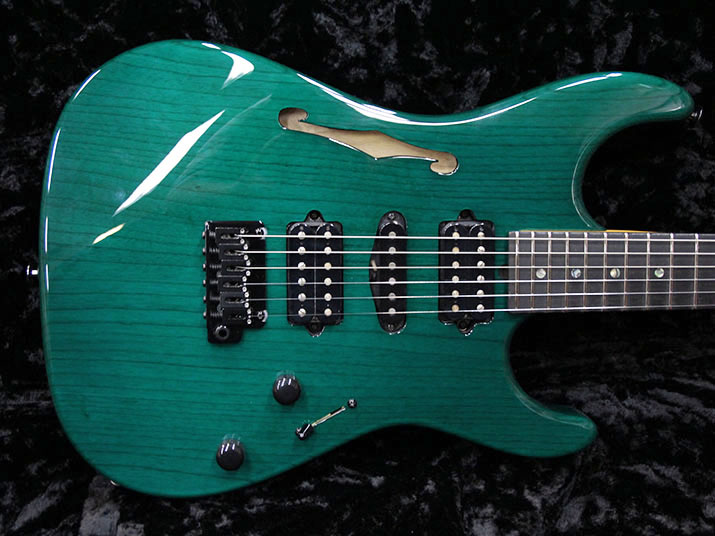 Suhr Standard Trans Teal Ebony Fingerboard 2