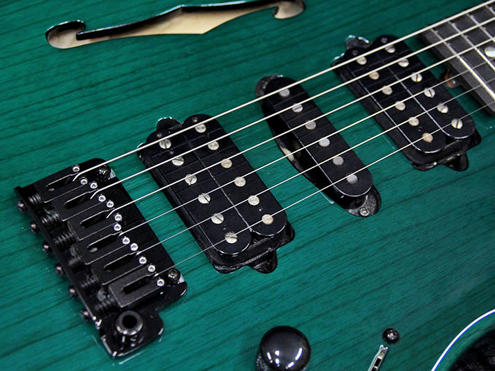 Suhr Standard Trans Teal Ebony Fingerboard 3