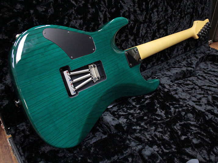 Suhr Standard Trans Teal Ebony Fingerboard 4