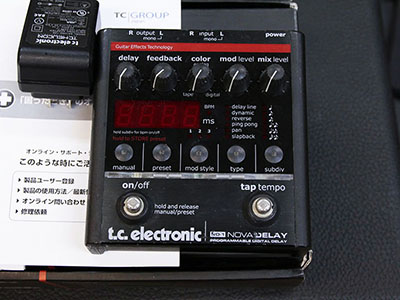 t.c. electronic ND-1 Nova Delay