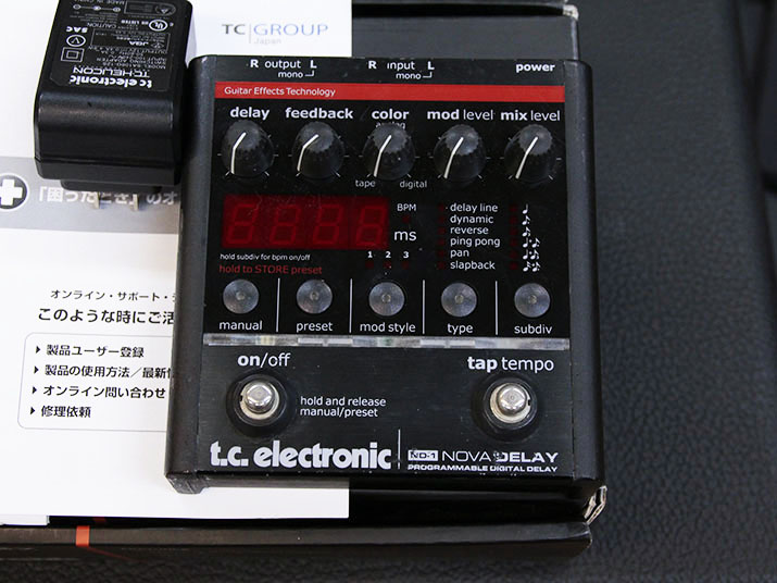 t.c. electronic ND-1 Nova Delay 1